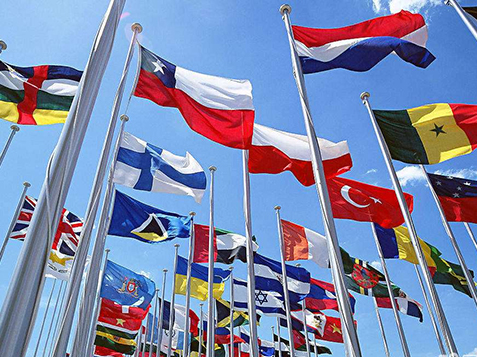 條幅旗幟印花系列 